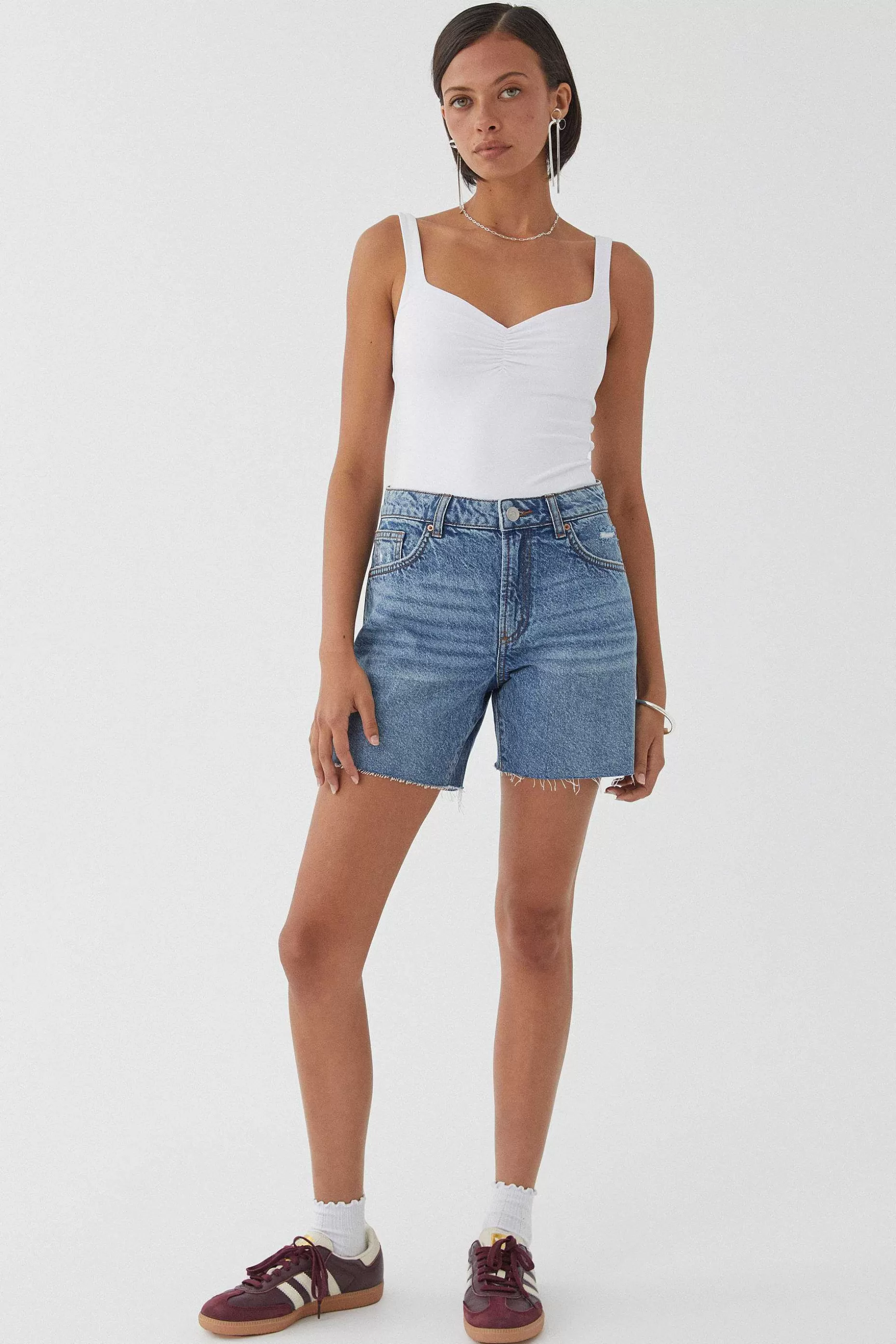 Supre 90 S Cut Off Denim Short<Women Shorts