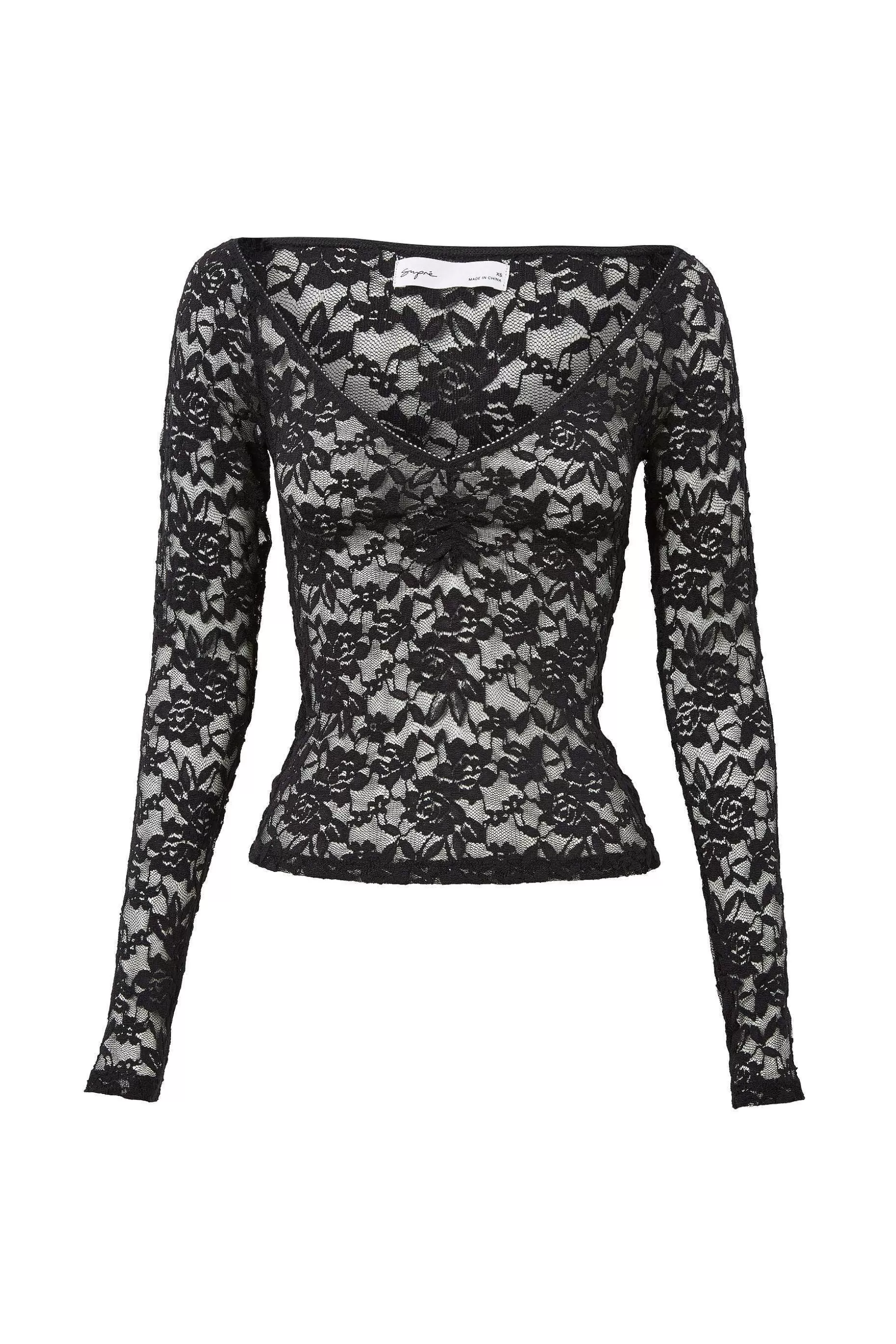 Supre Annie Lace Long Sleeve Top<Women Going Out Tops