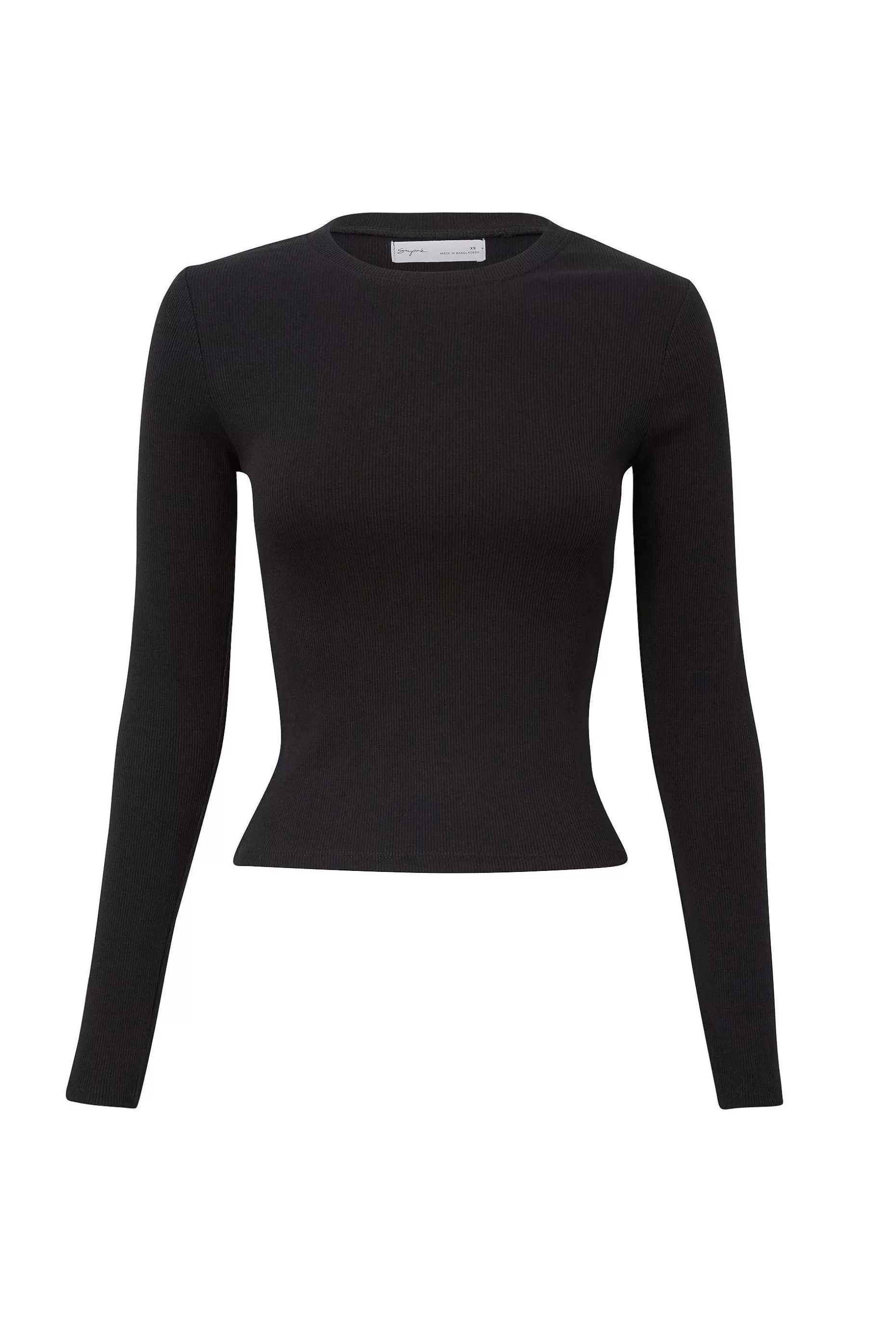 Supre Aspen Long Sleeve Rib Top<Women Long Sleeve Tops