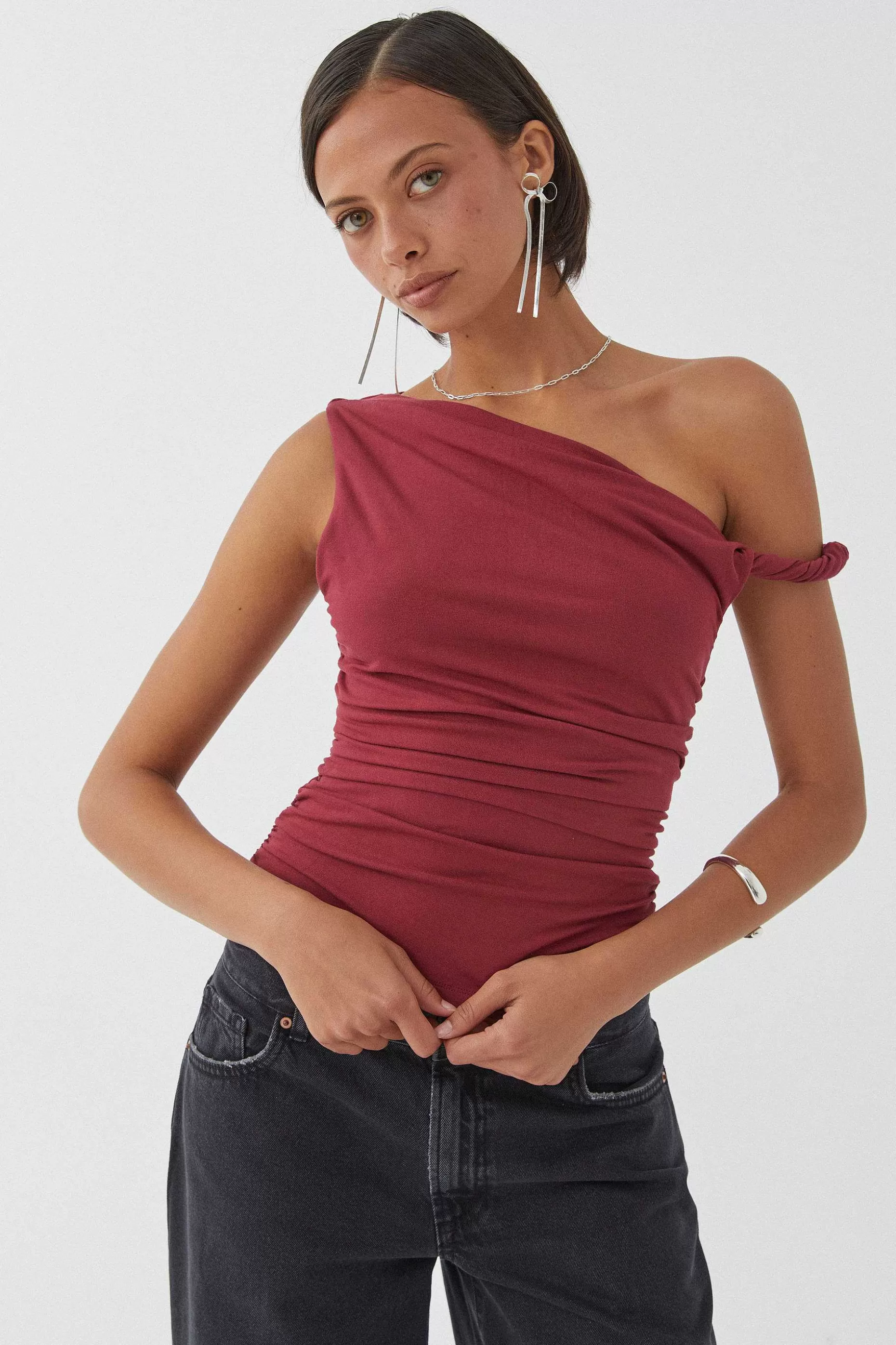 Supre Bree Ruched Twist Top<Women Tank Tops