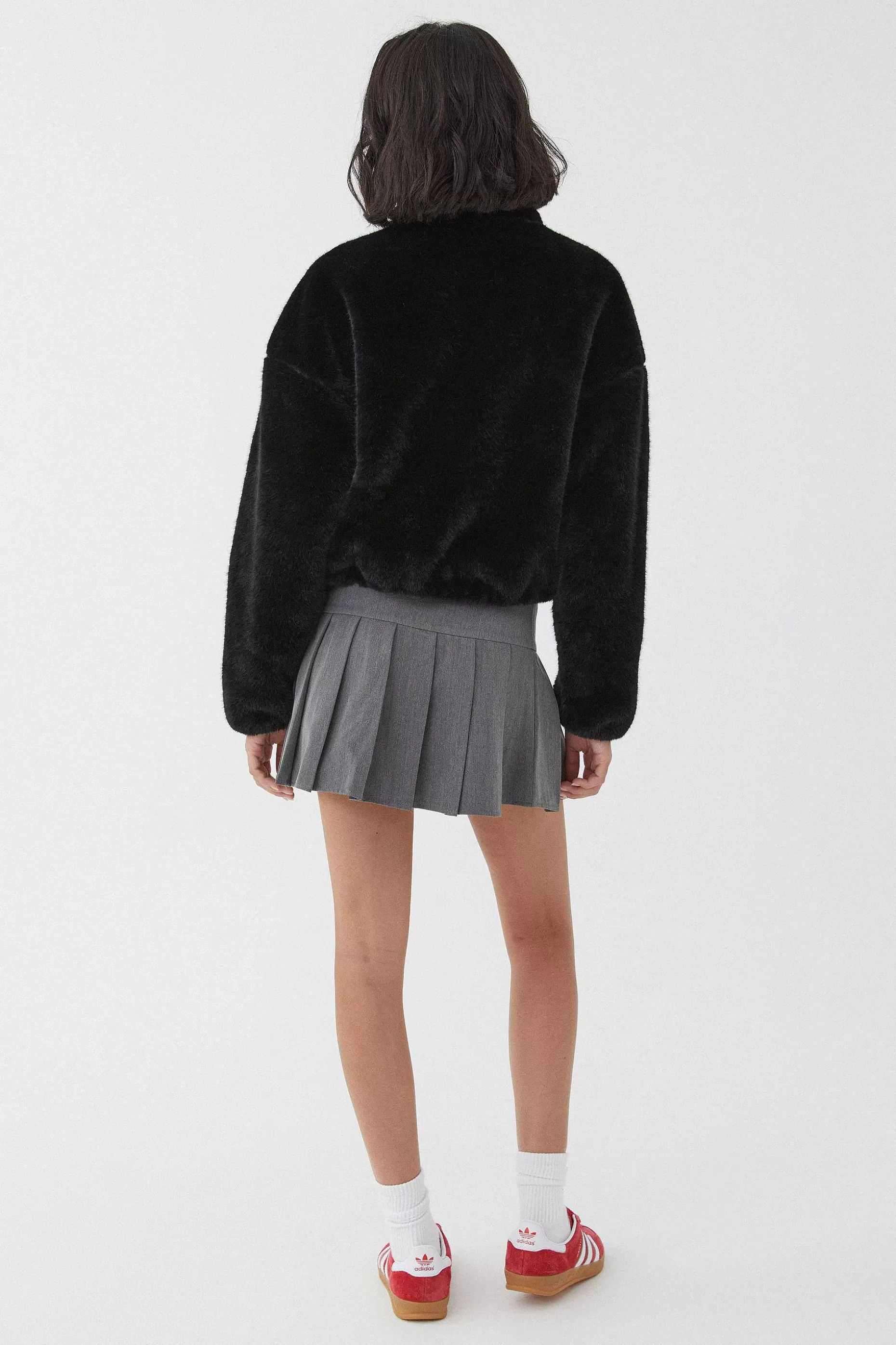 Supre Brooke Cropped Faux Fur Jacket<Women Jackets & Puffers