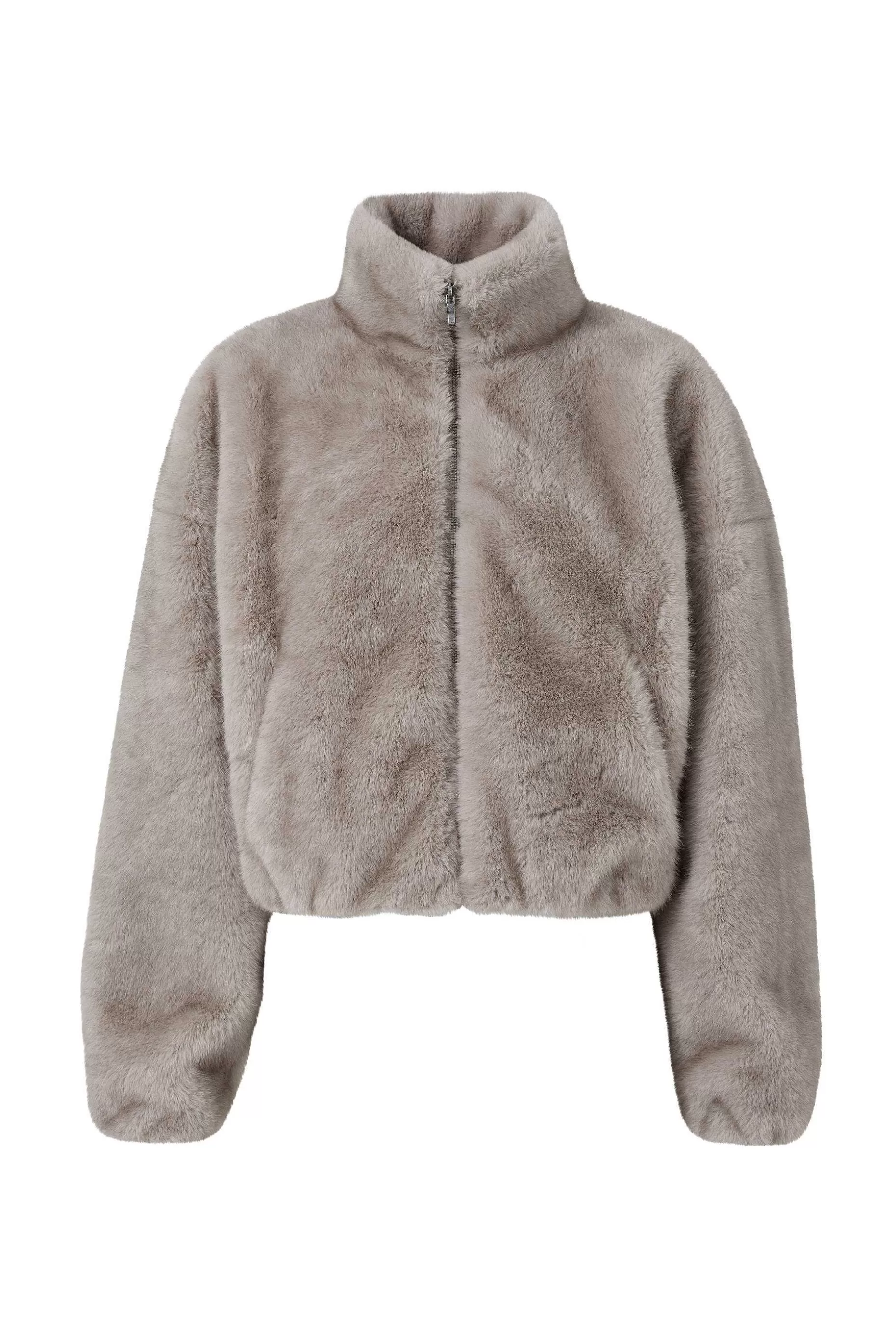 Supre Brooke Cropped Faux Fur Jacket<Women Jackets & Puffers