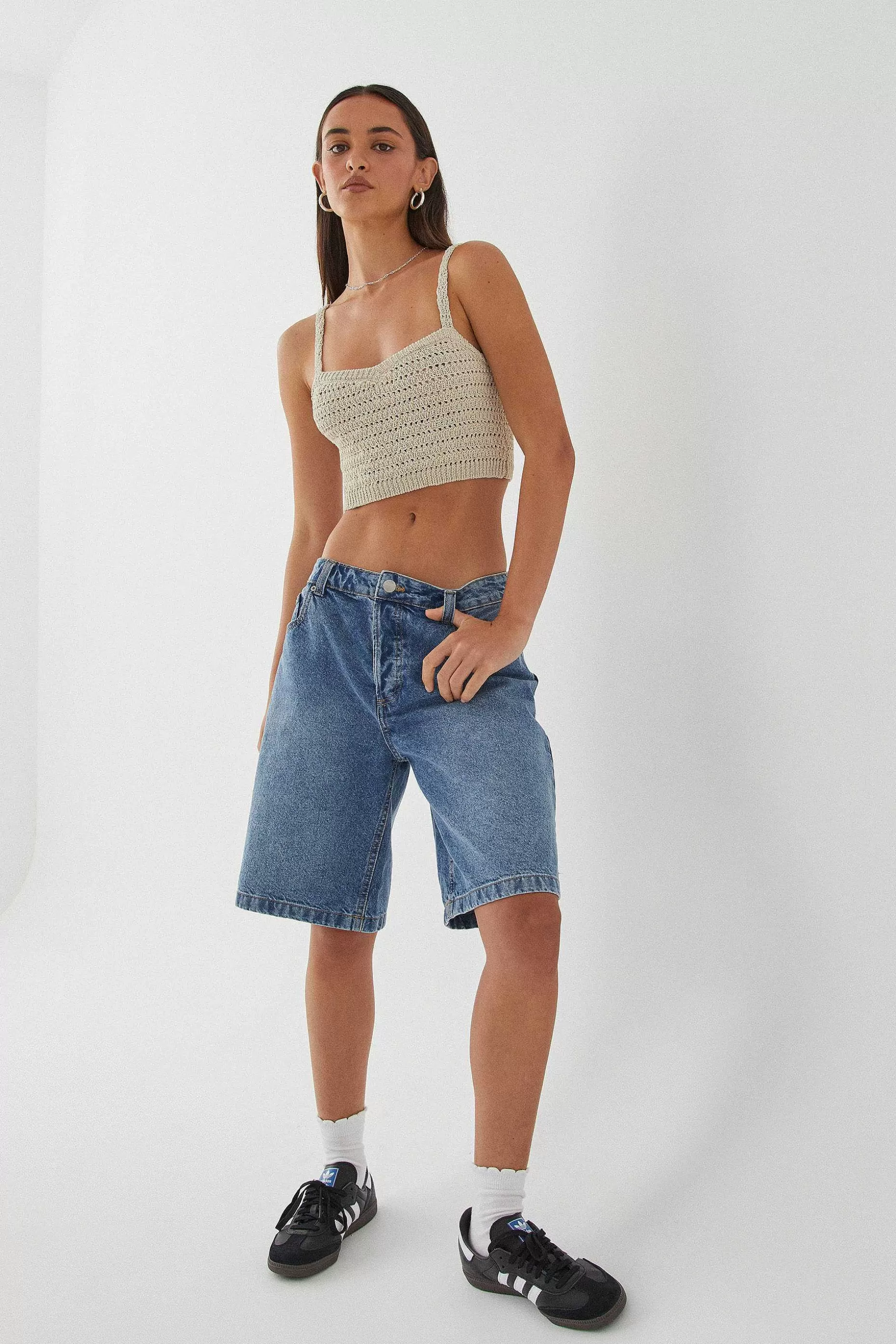 Supre Camila Cropped Cami<Women Tank Tops