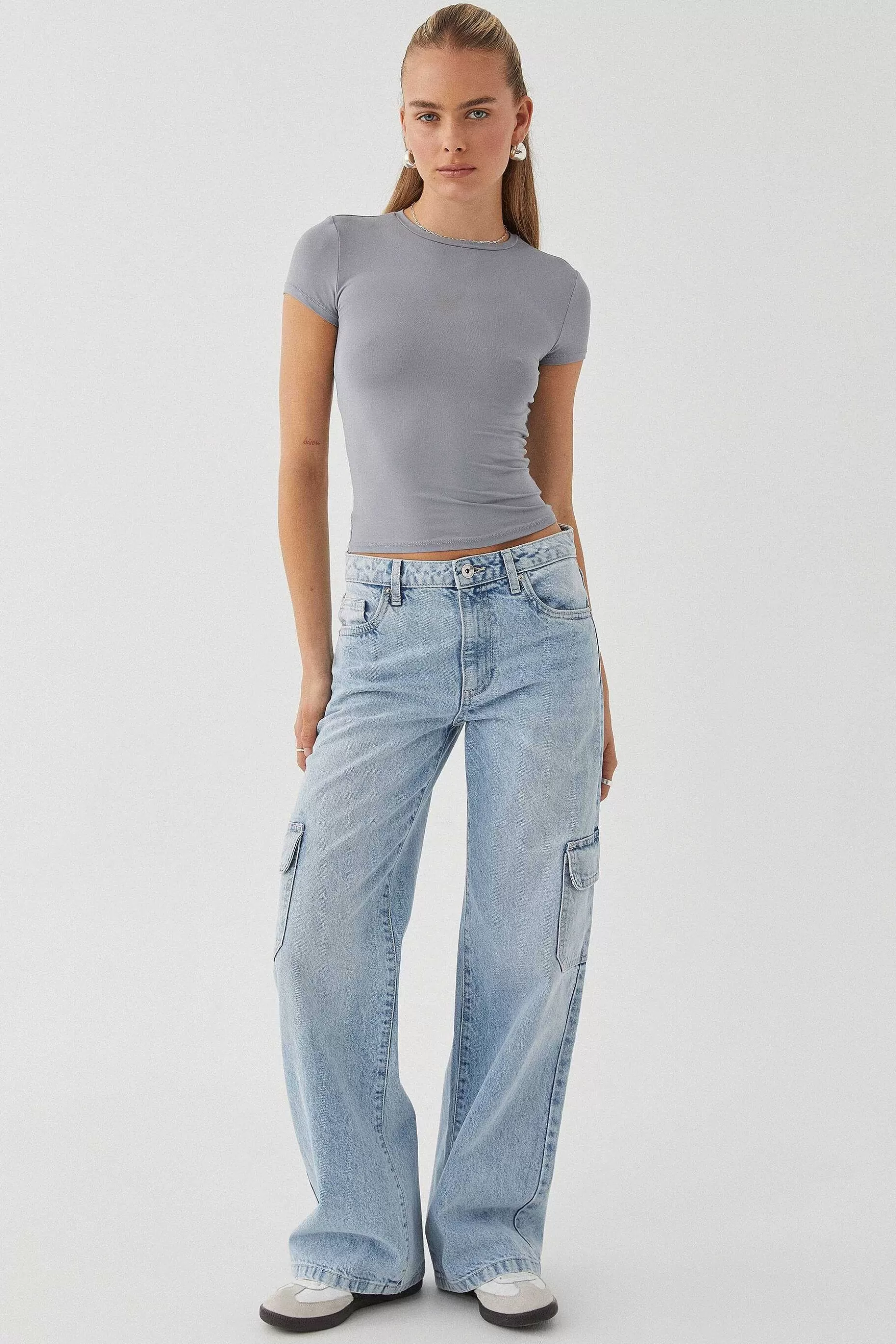 Supre Cargo Denim Jean<Women Jeans