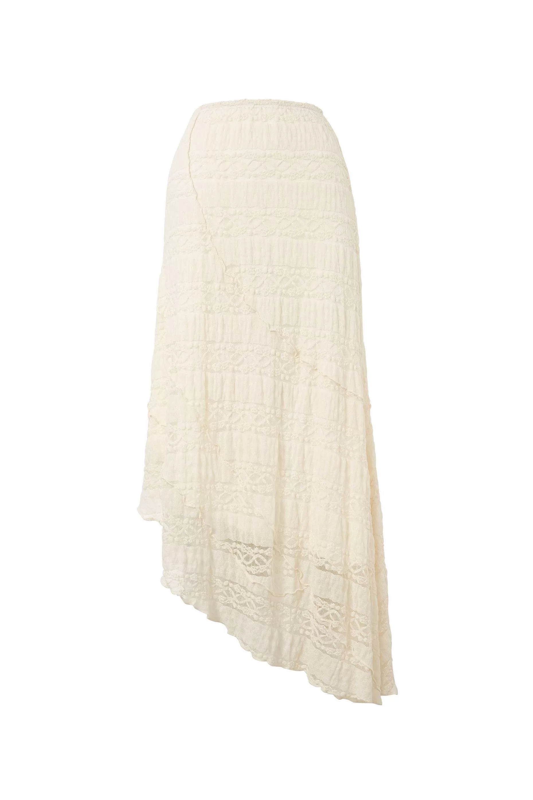 Supre Charlie Asymmetrical Textured Skirt<Women Skirts