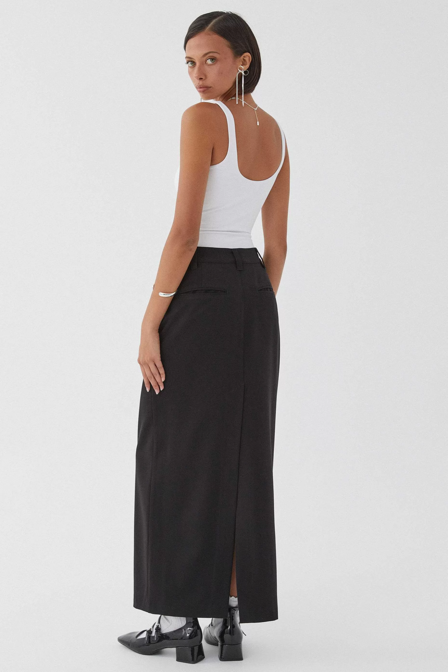 Supre Chloe Tailored Maxi Skirt<Women Skirts