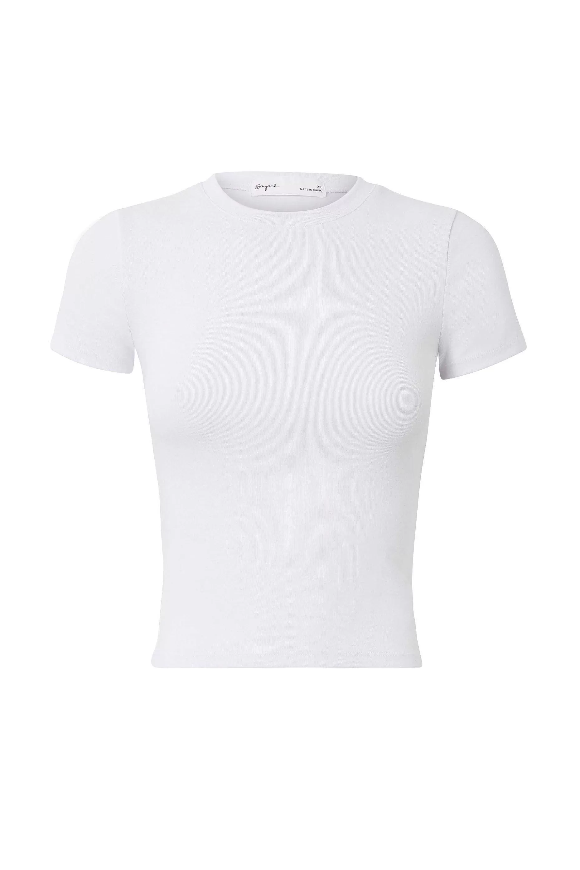 Supre Cotton Fitted Tee<Women T Shirts