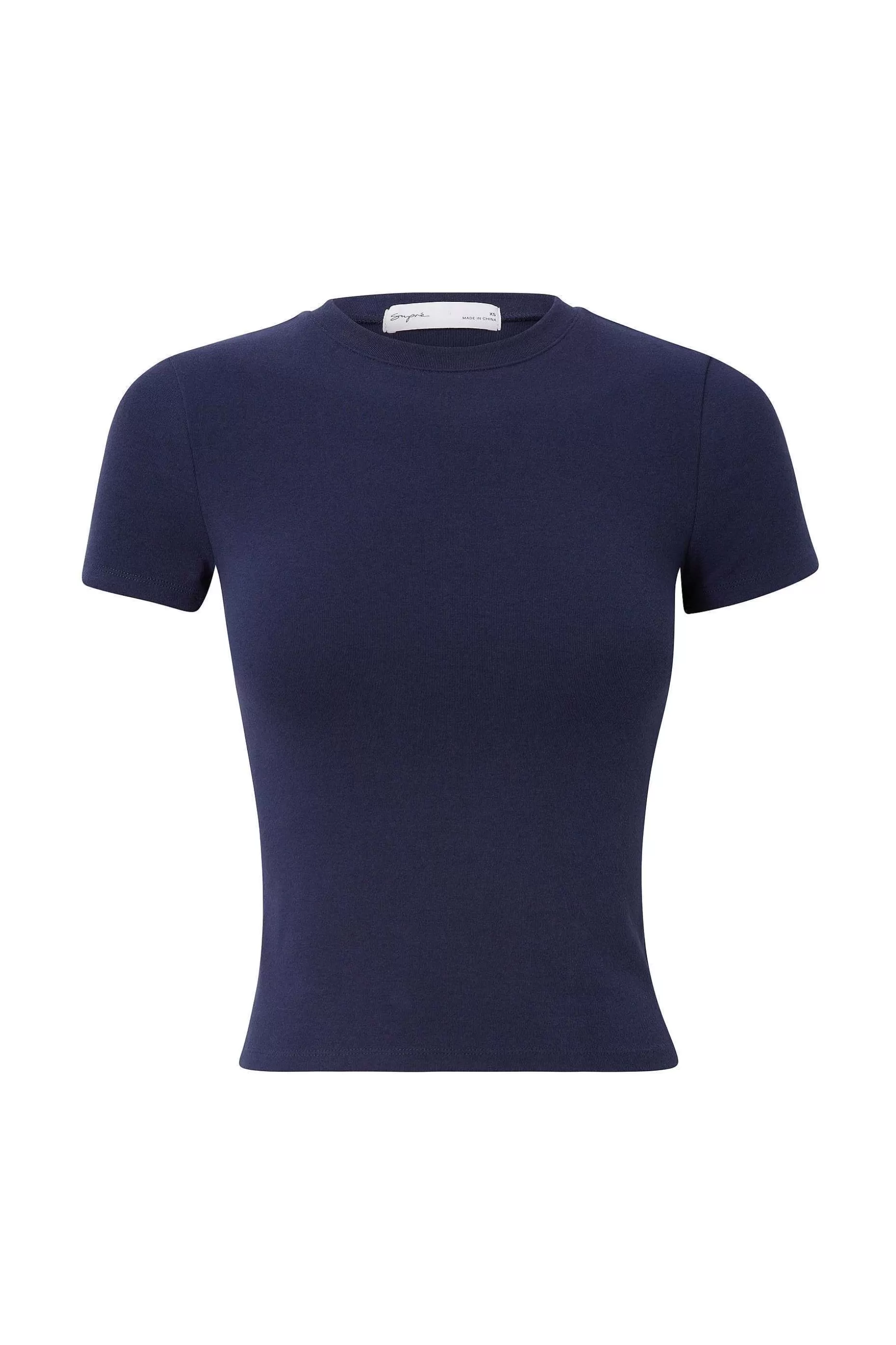 Supre Cotton Fitted Tee<Women T Shirts