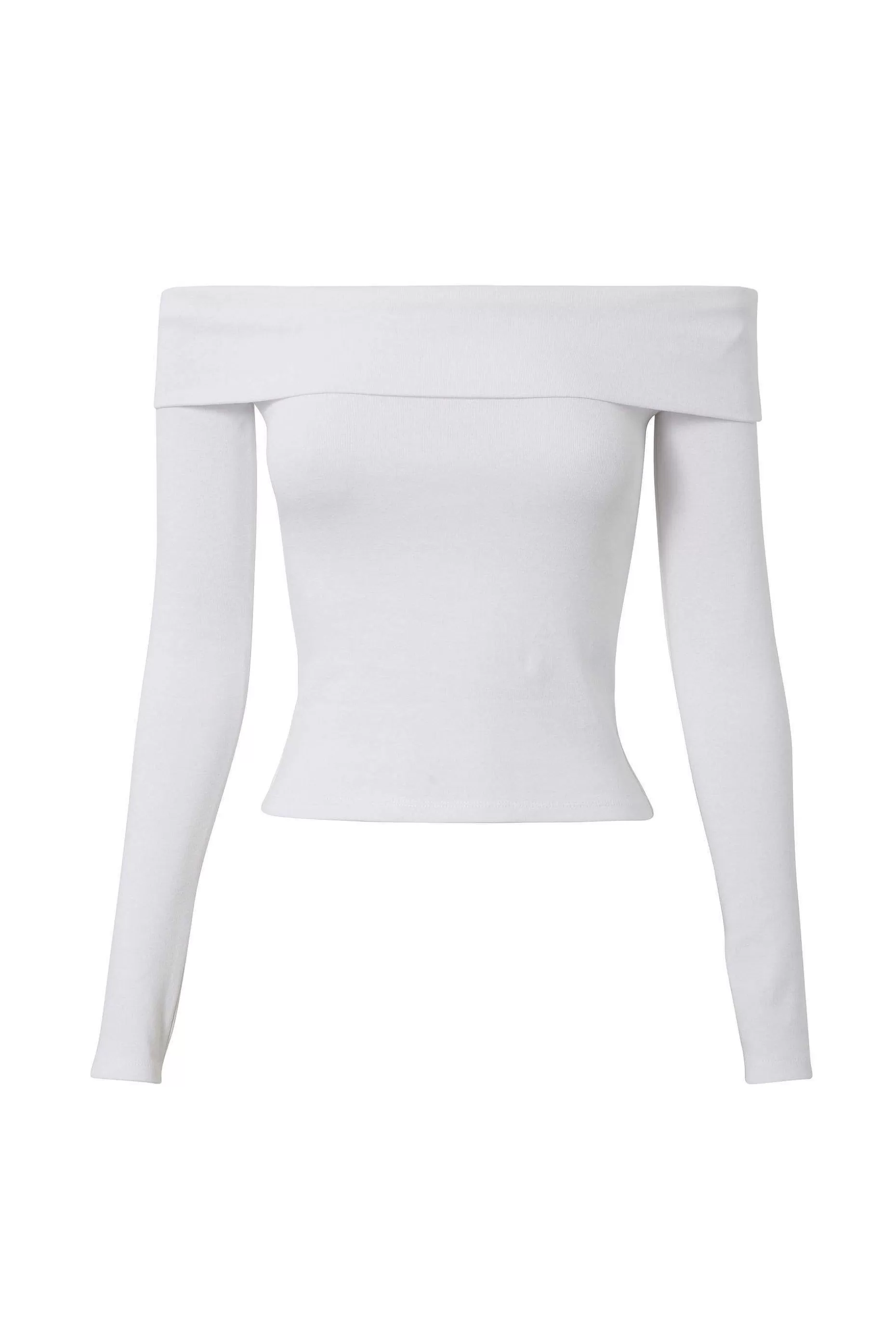 Supre Jasmine Rib Off The Shoulder Top<Women Going Out Tops