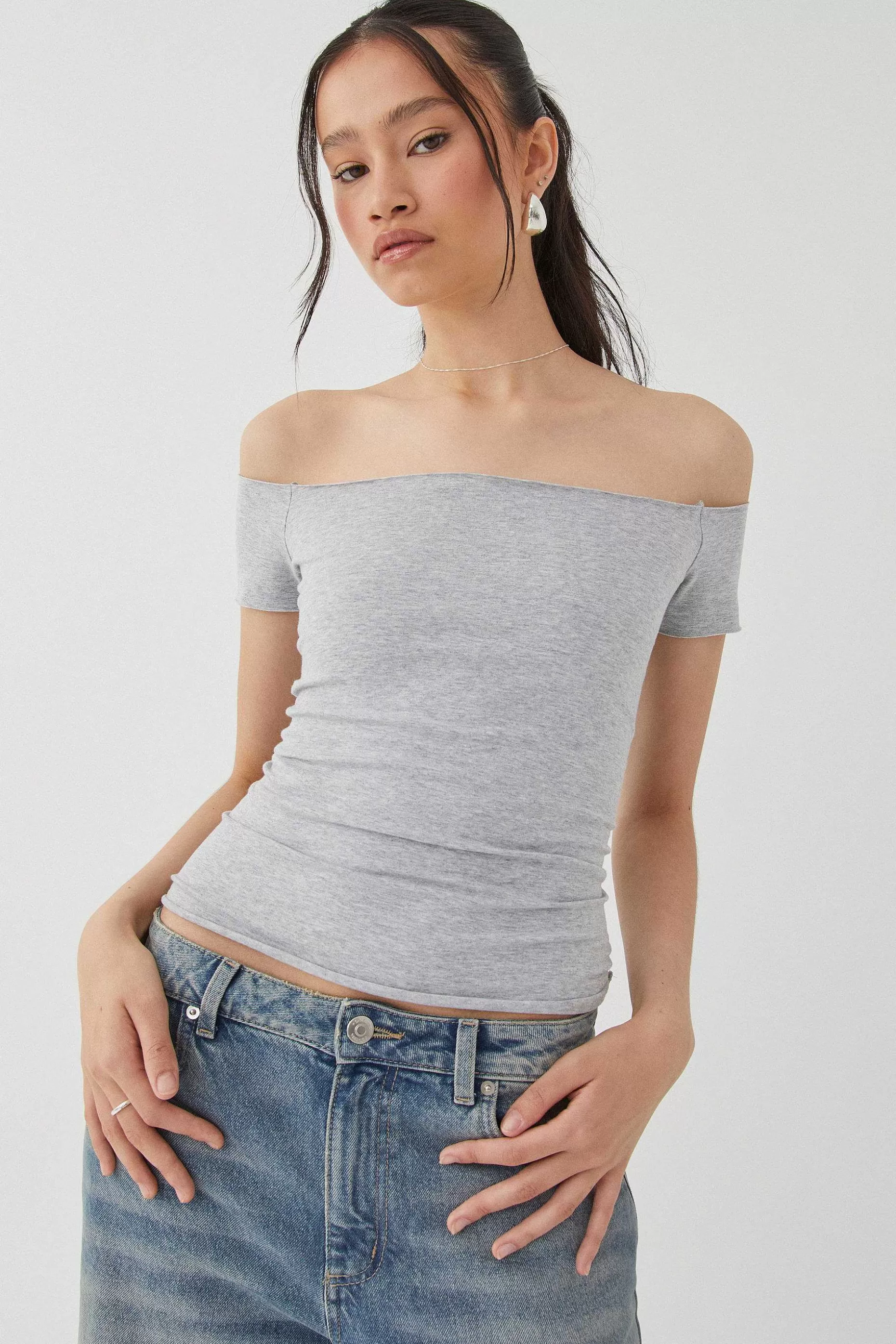 Supre Laura Off Shoulder Tee<Women T Shirts