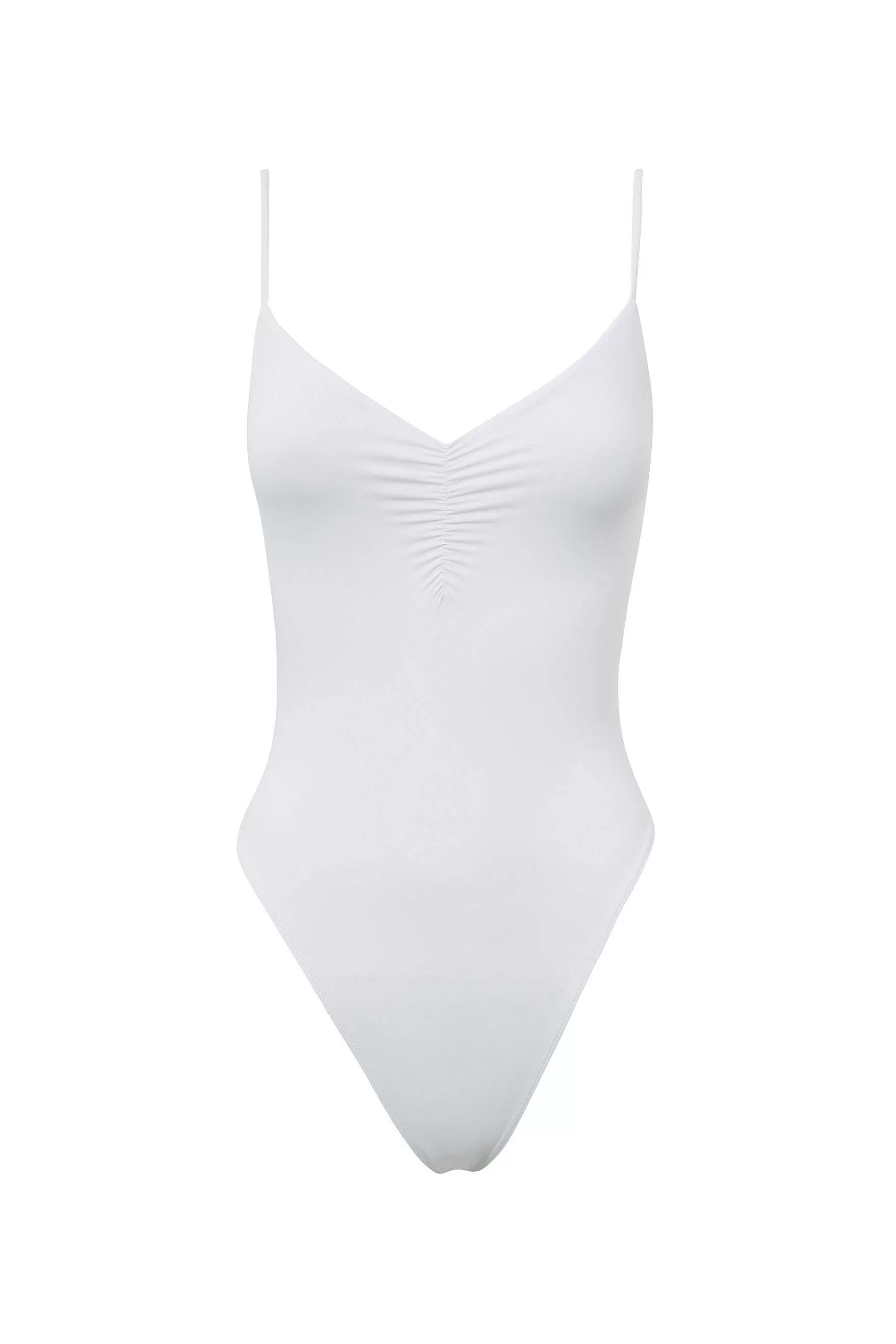 Supre Light Luxe Ruched Strappy Bodysuit<Women Going Out Tops