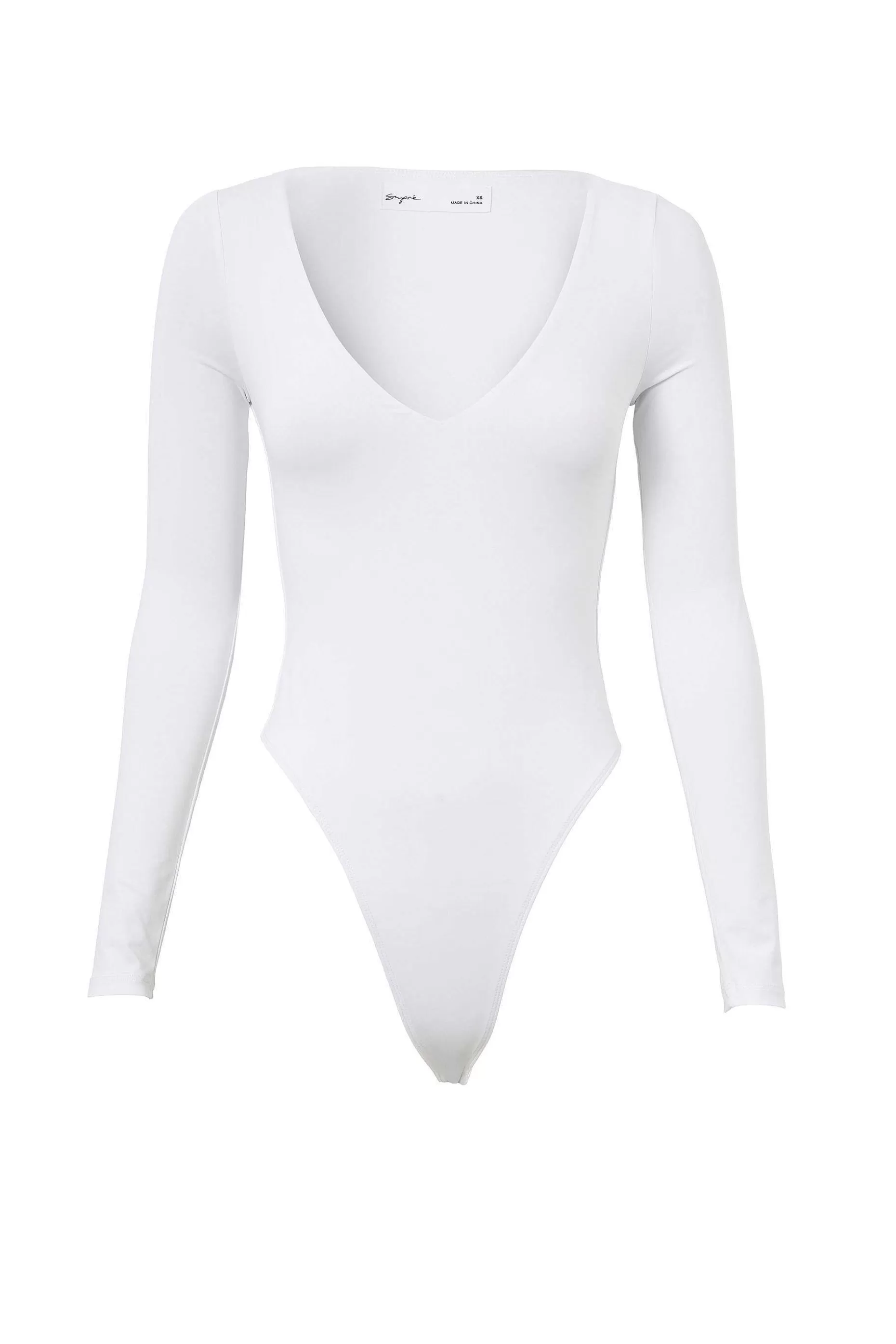 Supre Light Luxe V Neck Bodysuit<Women Bodysuits