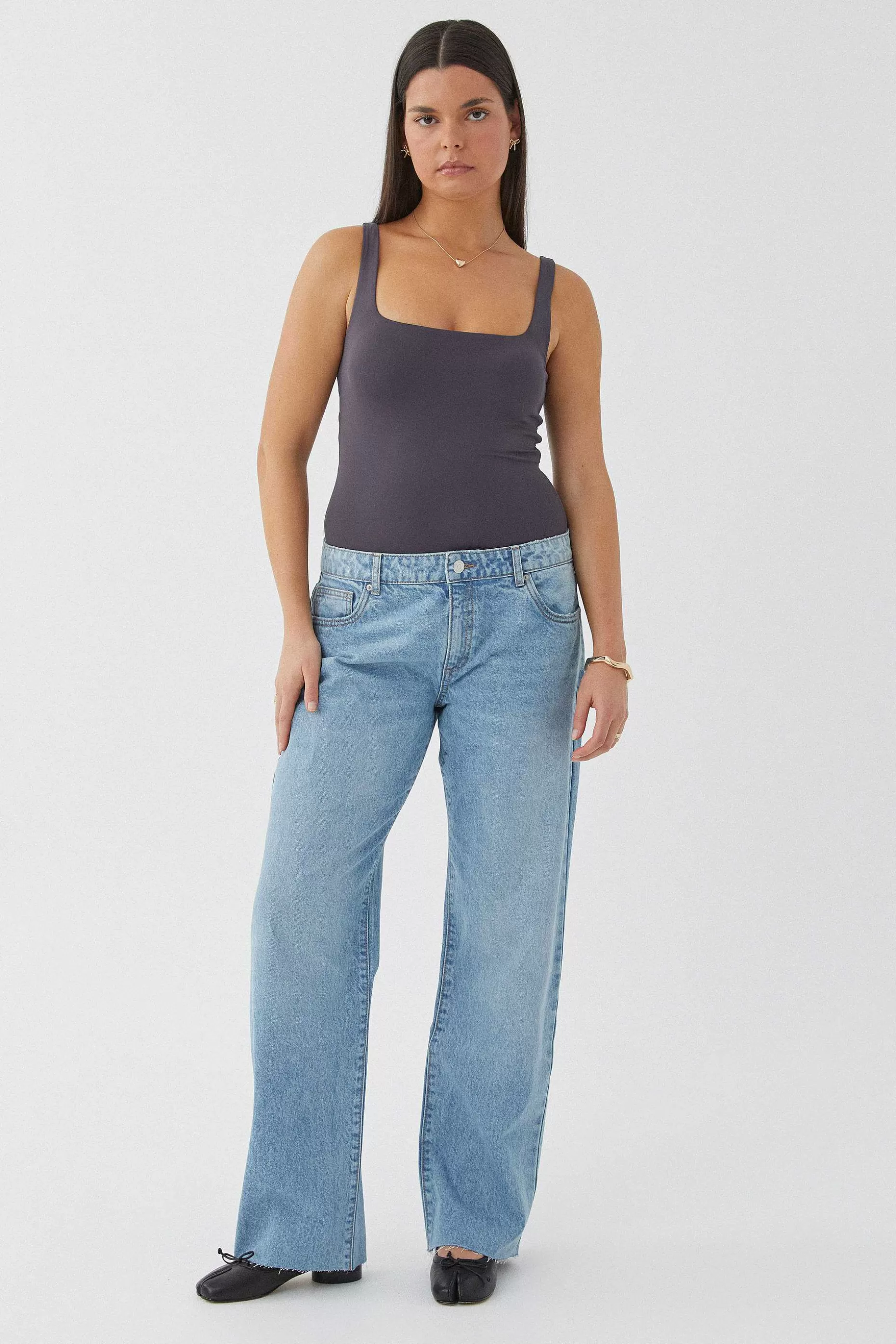 Supre Low Rise Straight Jean<Women Jeans