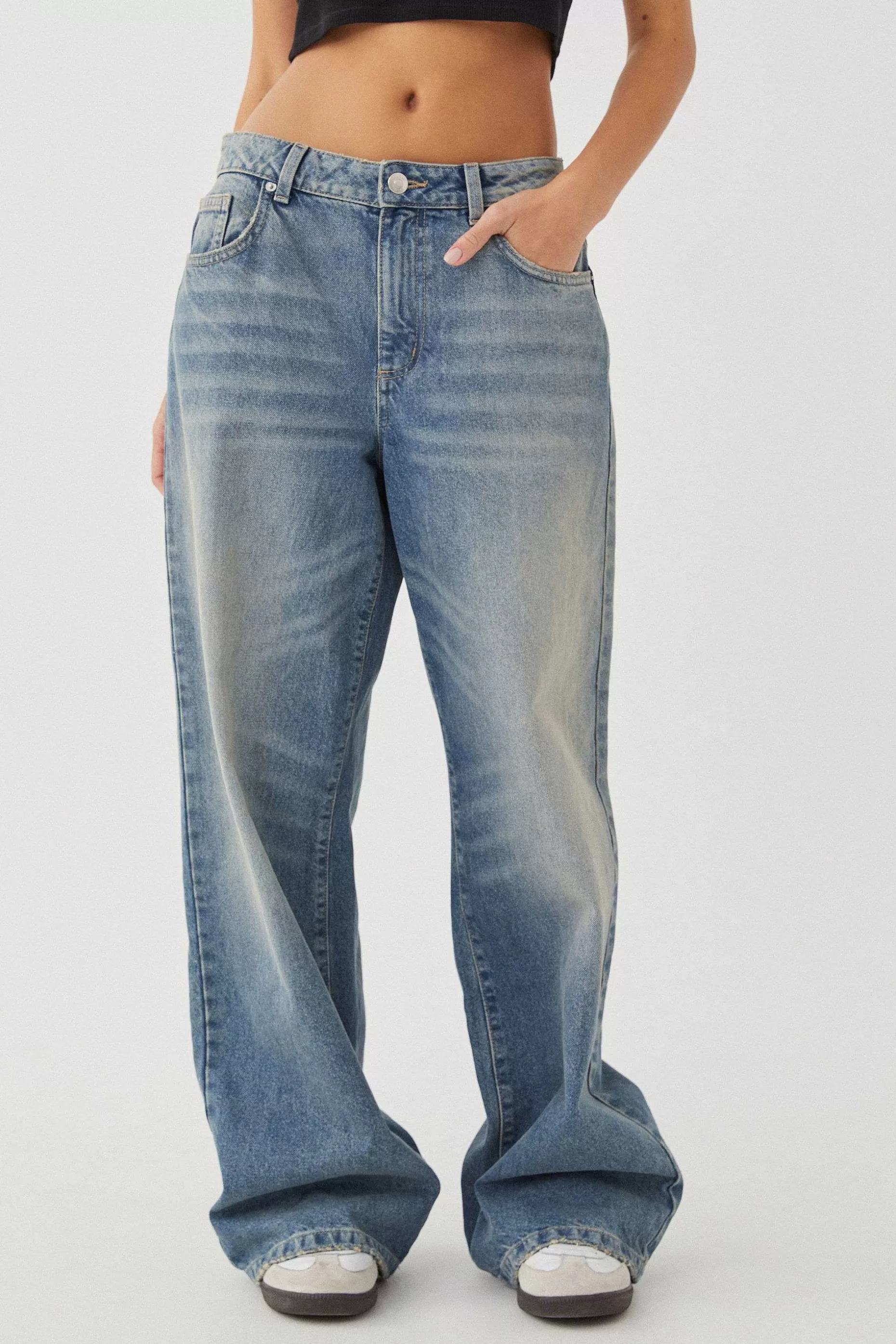 Supre Low Rise Wide Jean<Women Jeans