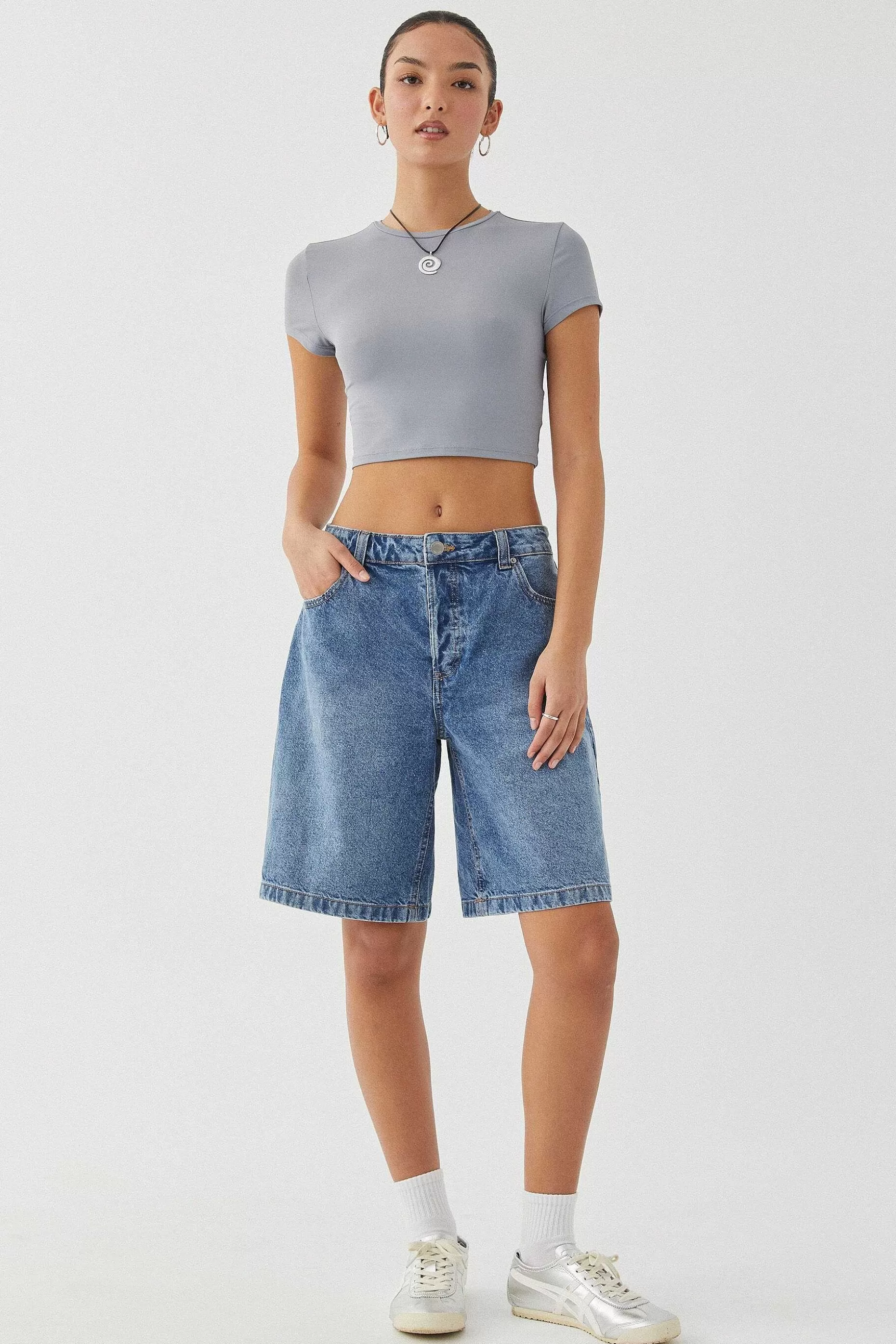 Supre Luxe Cropped Short Sleeve Top<Women T Shirts