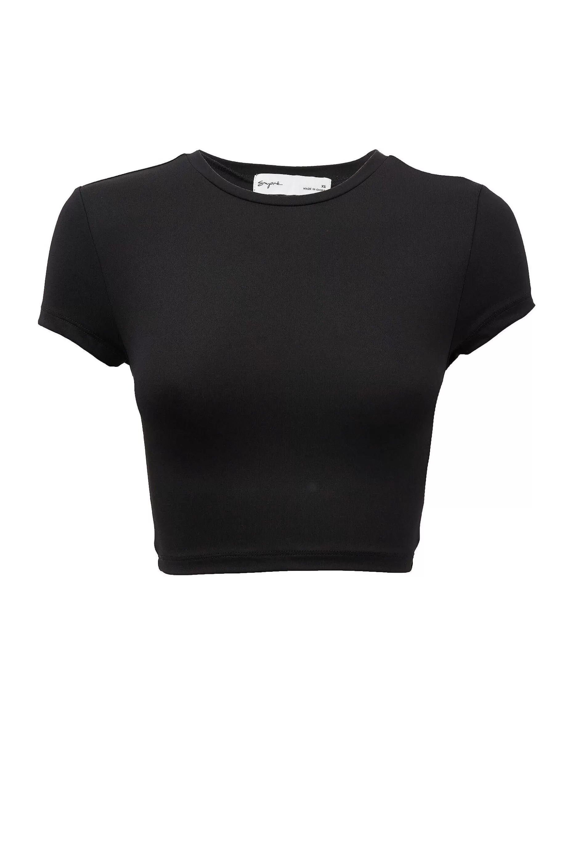 Supre Luxe Cropped Short Sleeve Top<Women T Shirts