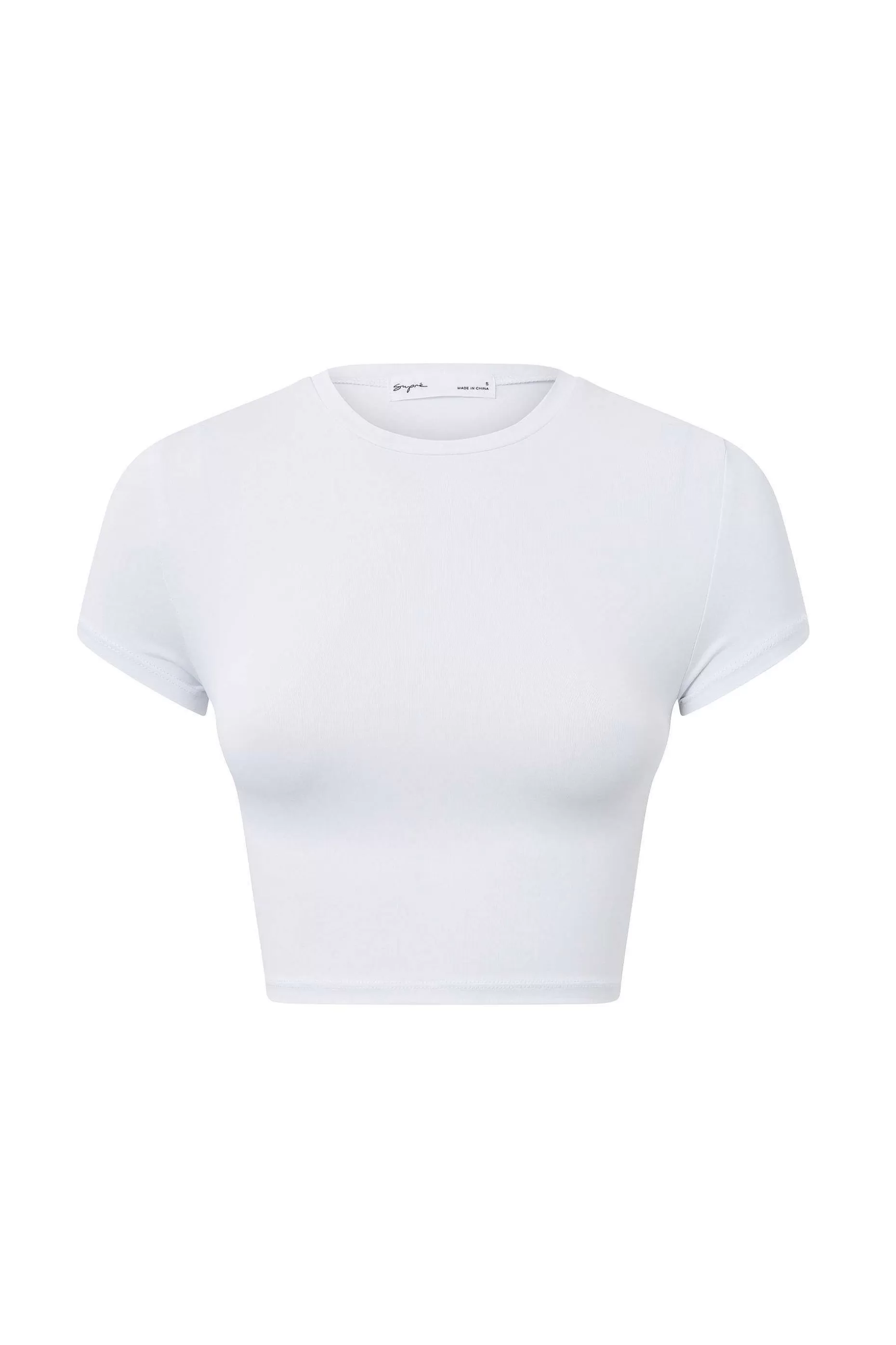 Supre Luxe Cropped Short Sleeve Top<Women T Shirts