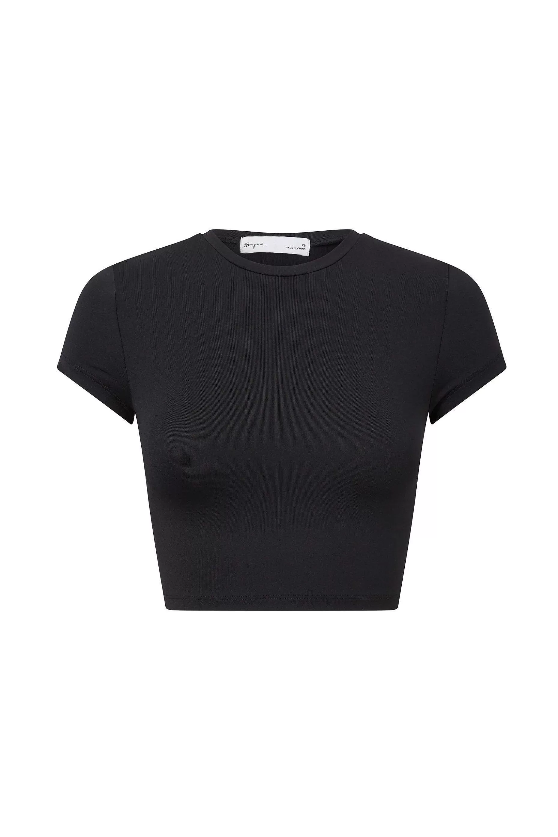 Supre Luxe Cropped Short Sleeve Top<Women T Shirts