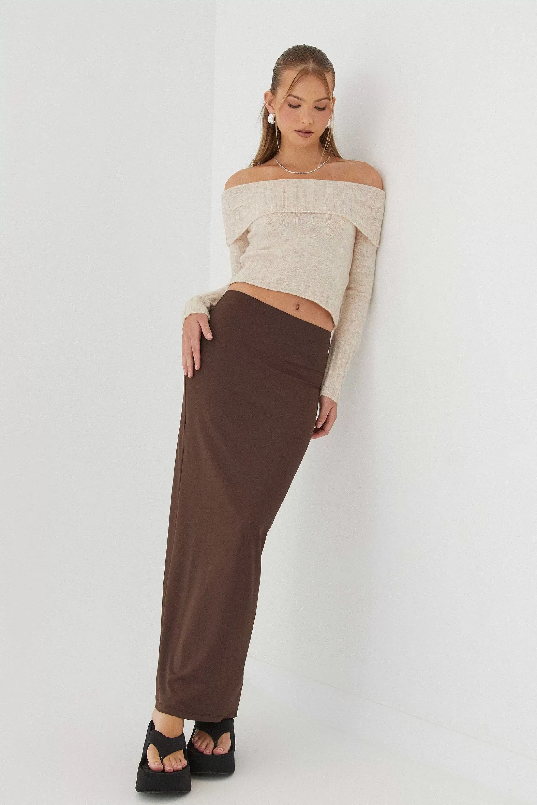 Supre Luxe Hipster Maxi Skirt<Women Skirts