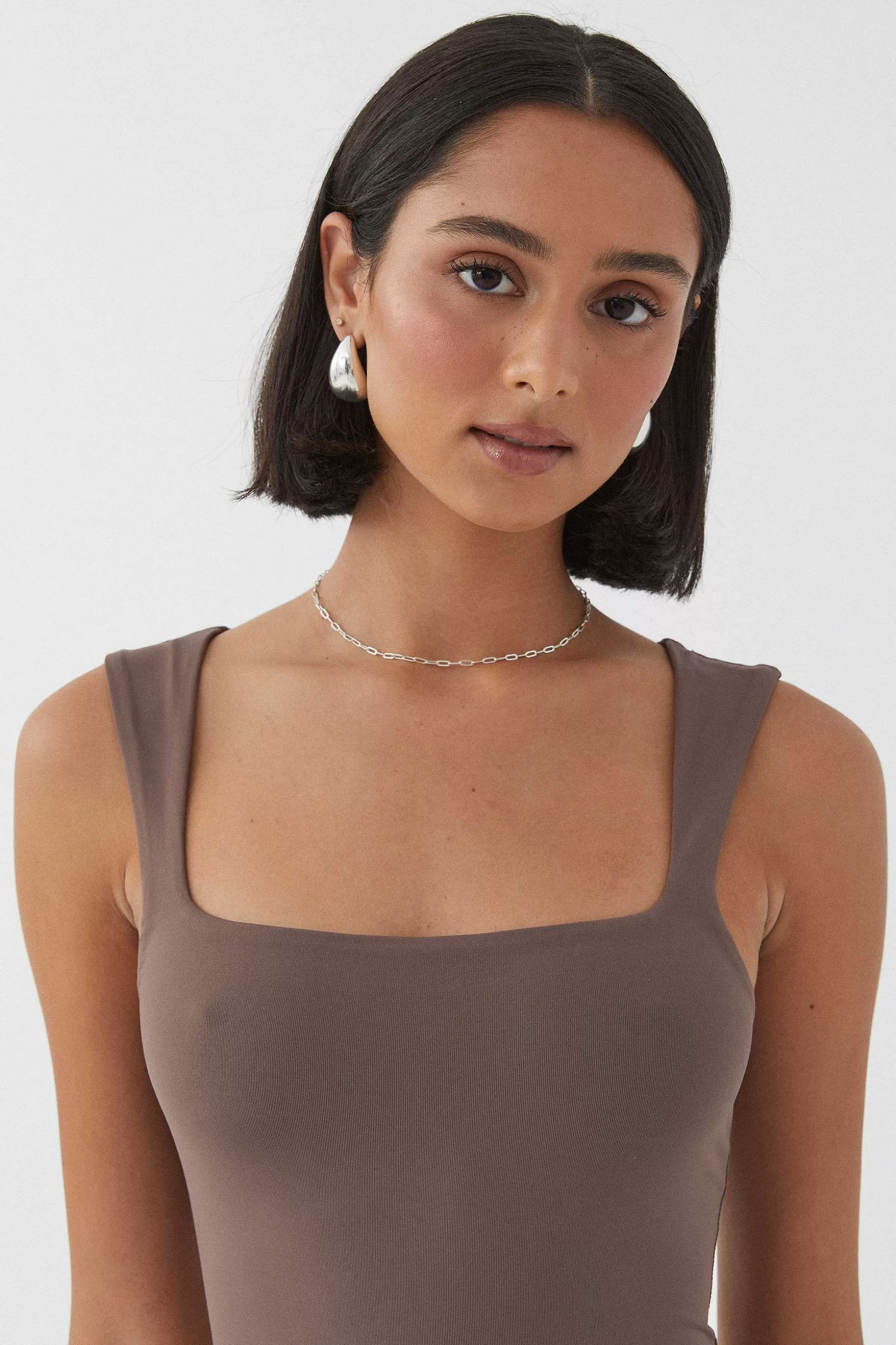 Supre Luxe Open Neck Top<Women Going Out Tops