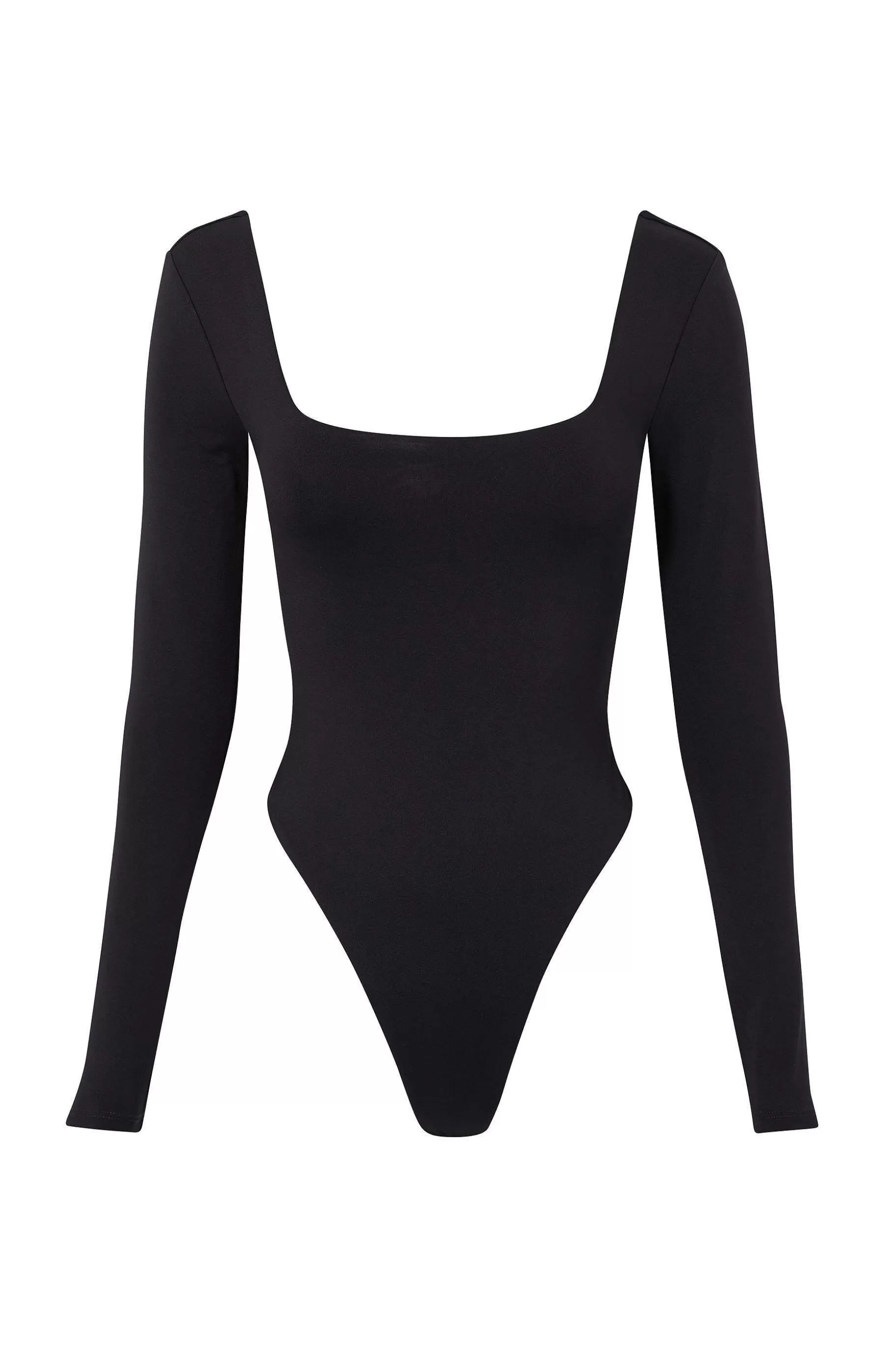 Supre Luxe Square Neck Long Sleeve Bodysuit<Women Going Out Tops