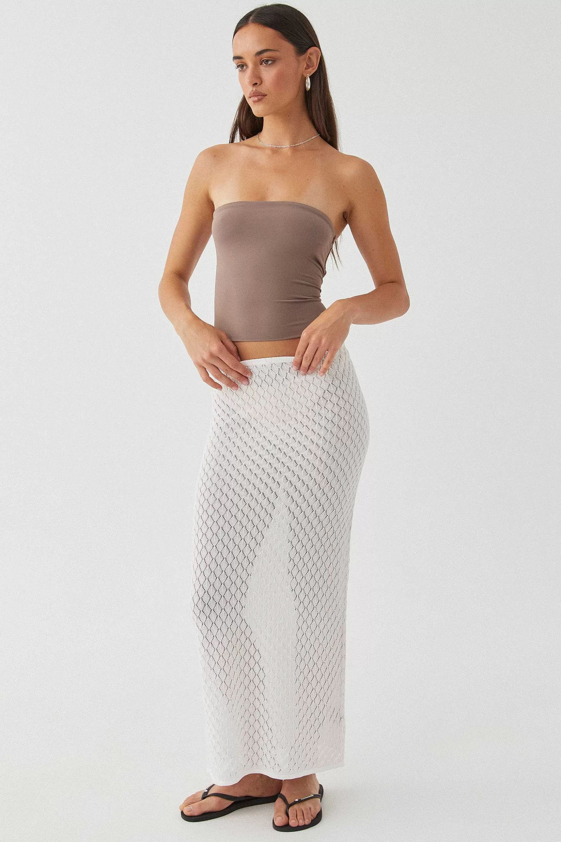 Supre Mischa Crochet Maxi Skirt<Women Skirts