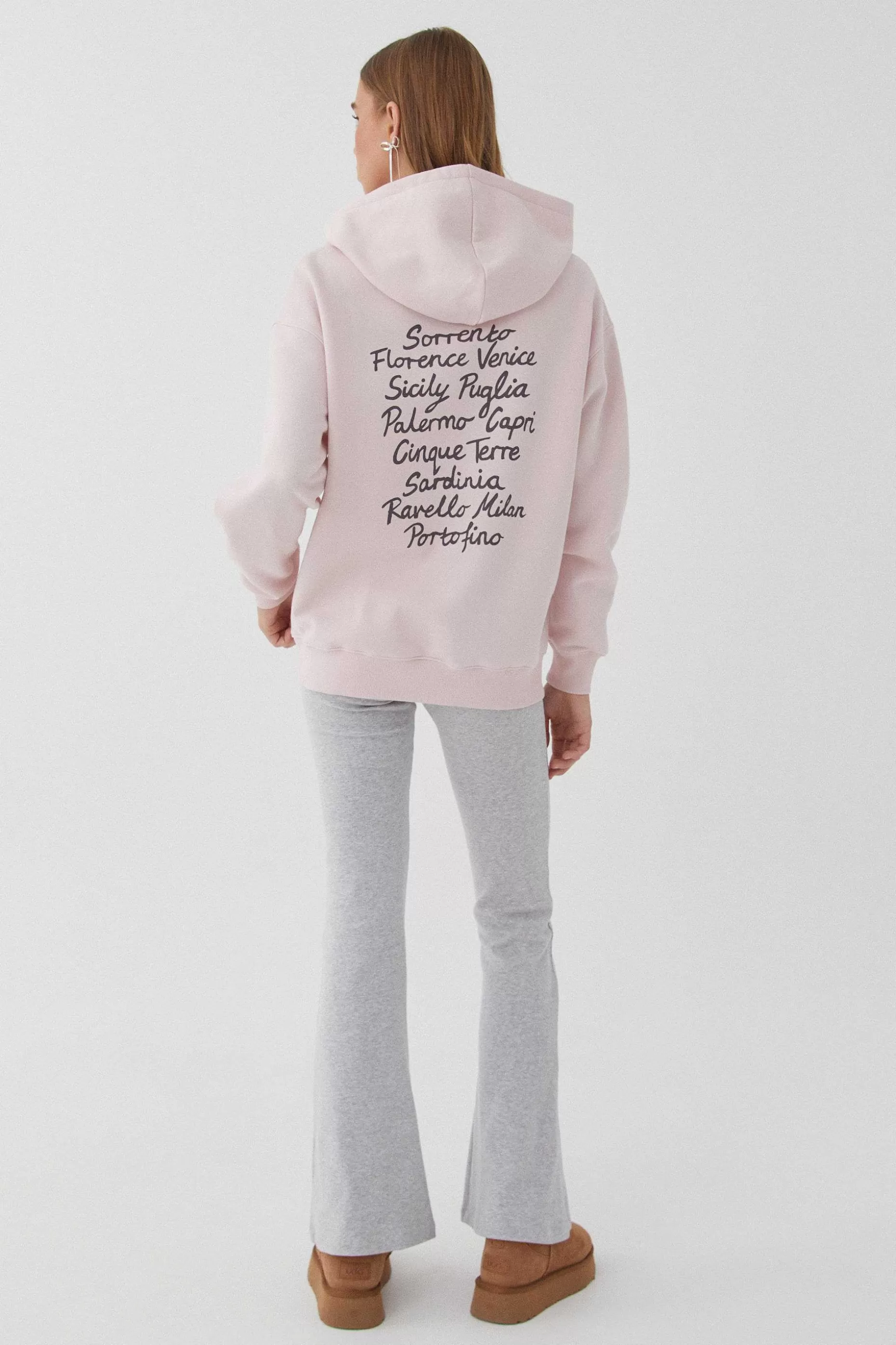 Supre Paige Oversized Printed Hoodie<Women Hoodies & Trackies