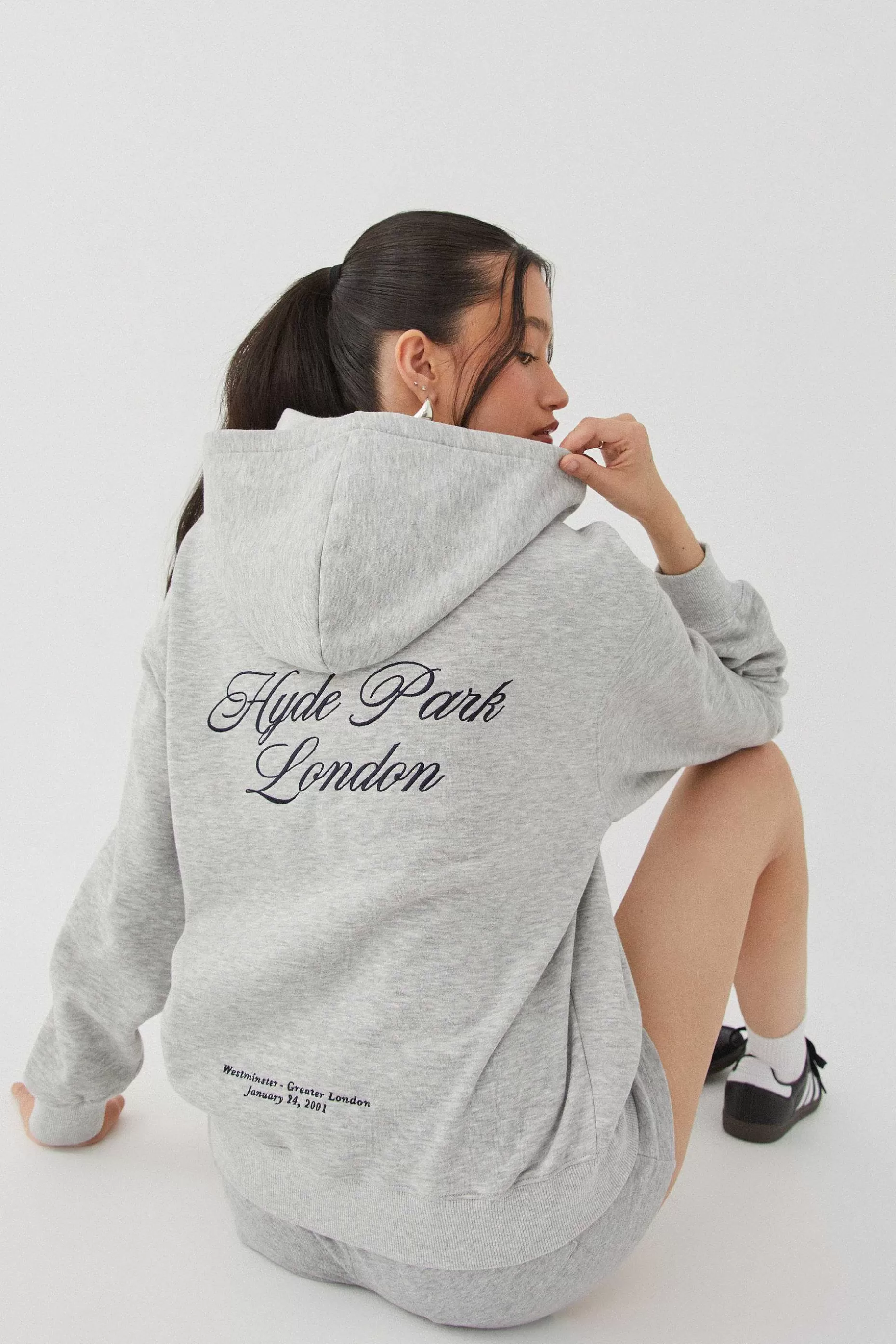 Supre Paige Oversized Printed Hoodie<Women Hoodies & Trackies