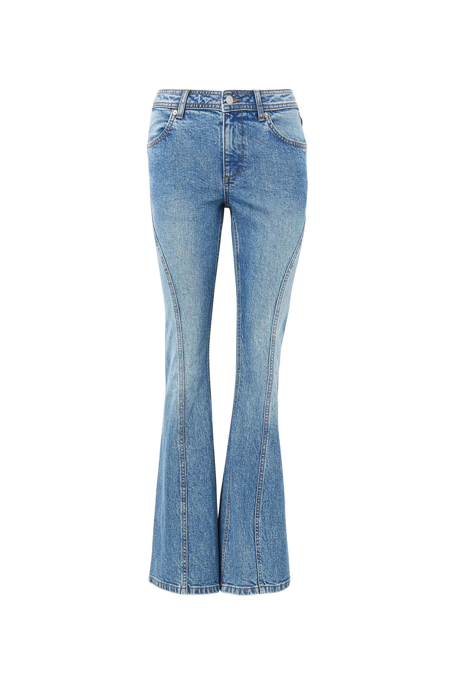 Supre Panelled Flare Jean<Women Jeans