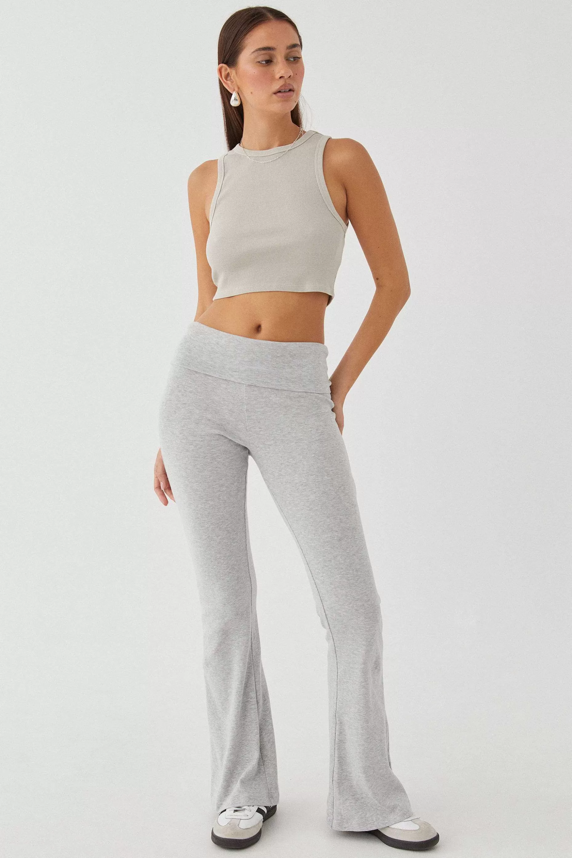 Supre Rib Cropped Tank<Women Tank Tops