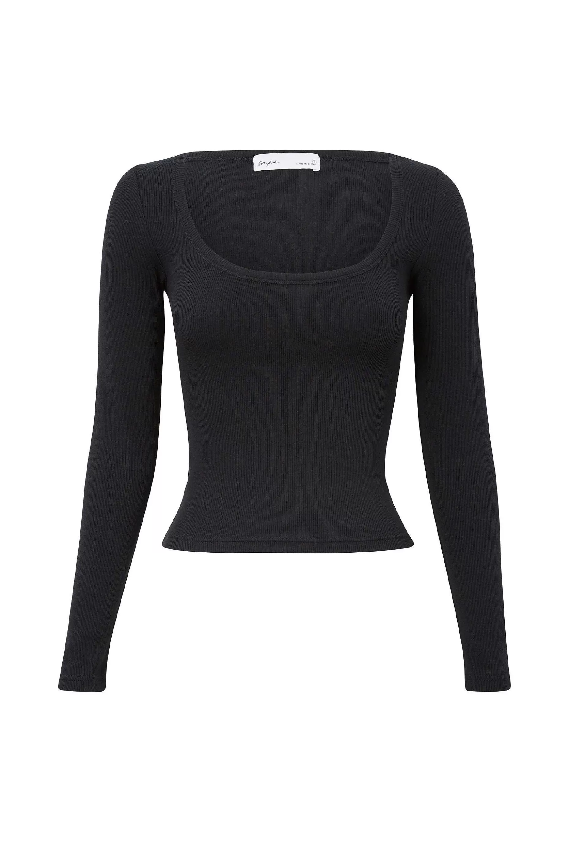 Supre Riri Scoop Neck Long Sleeve Top<Women Long Sleeve Tops