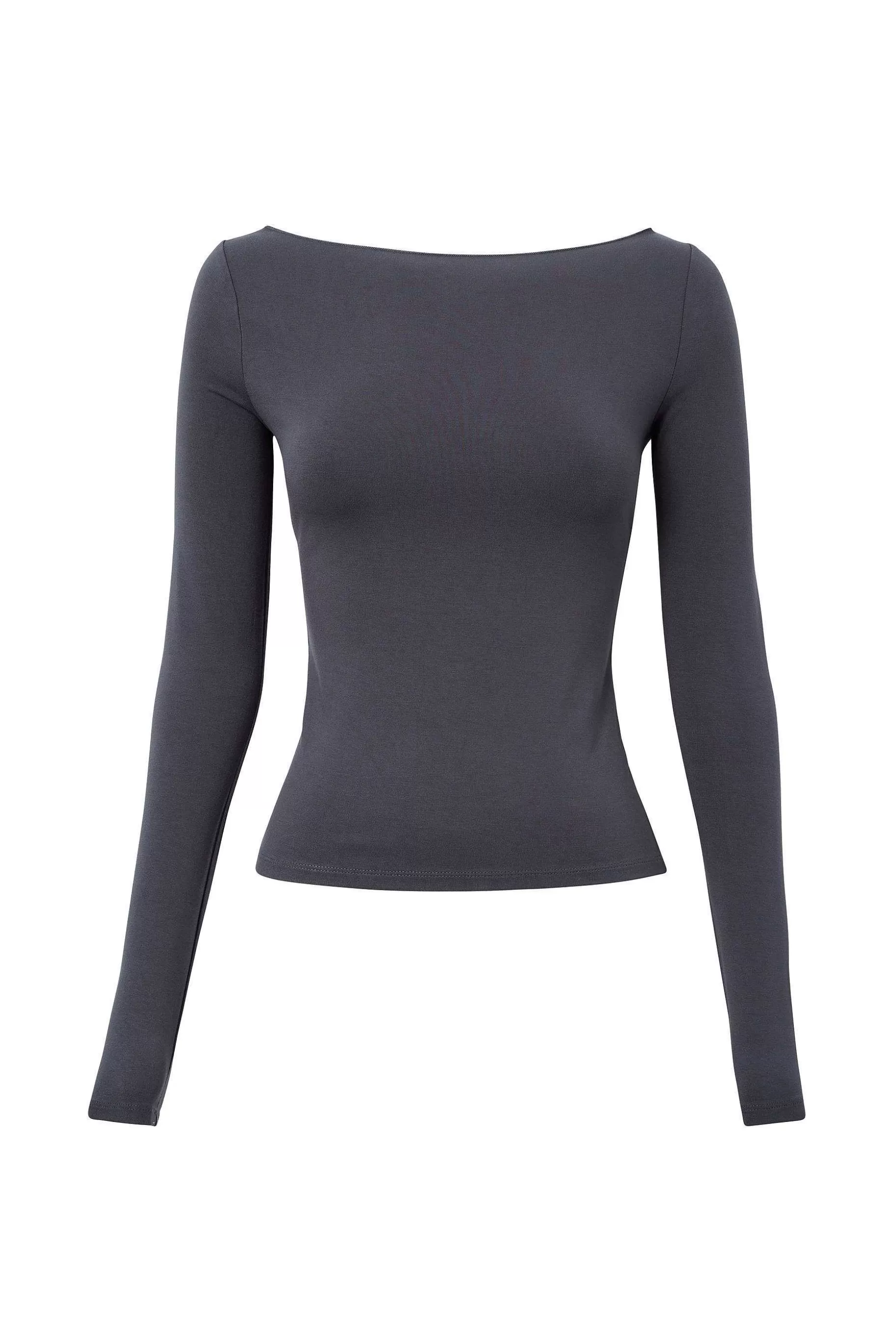 Supre Soft Boat Neck Long Sleeve Top<Women Going Out Tops