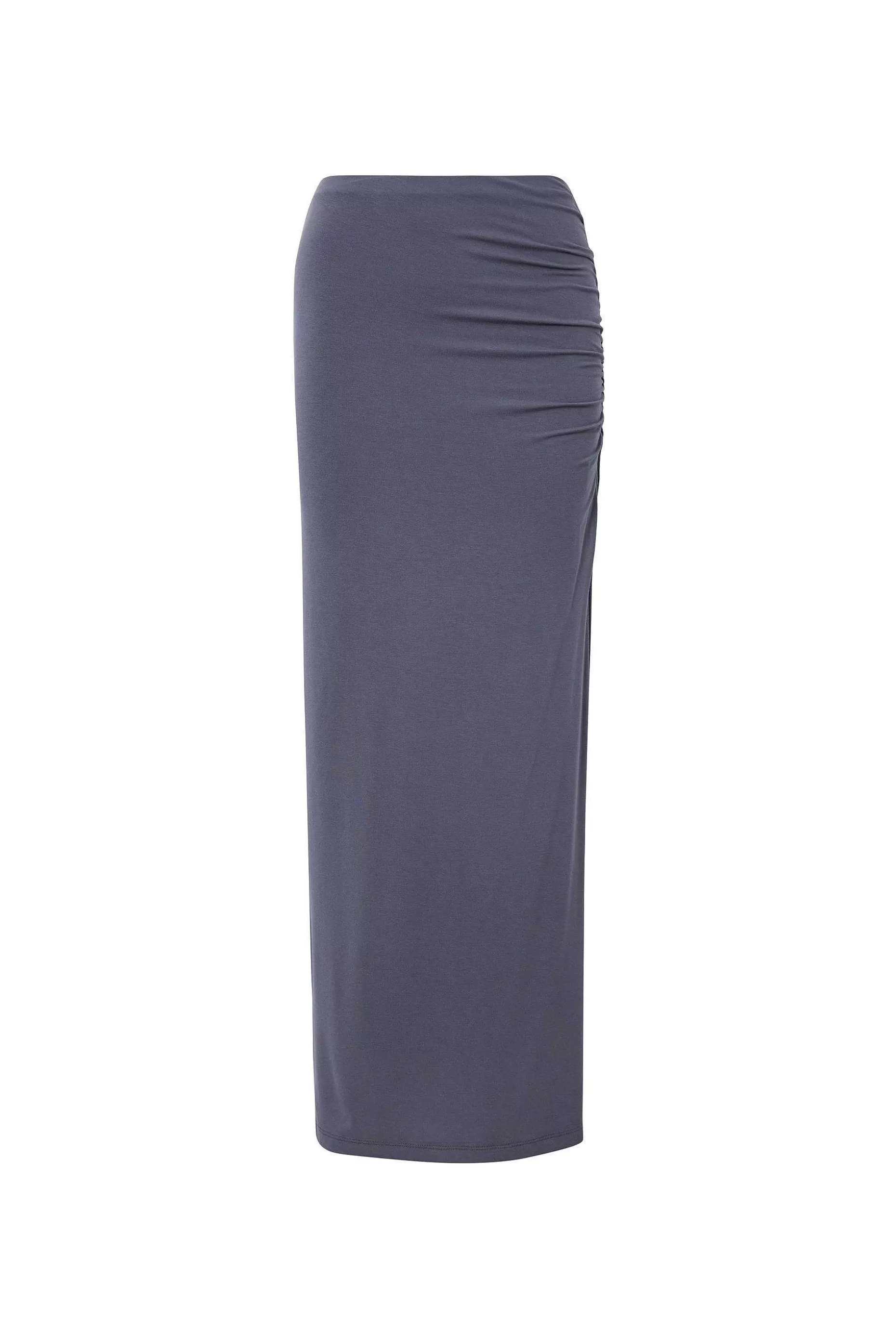 Supre Soft Ruched Split Maxi Skirt<Women Skirts