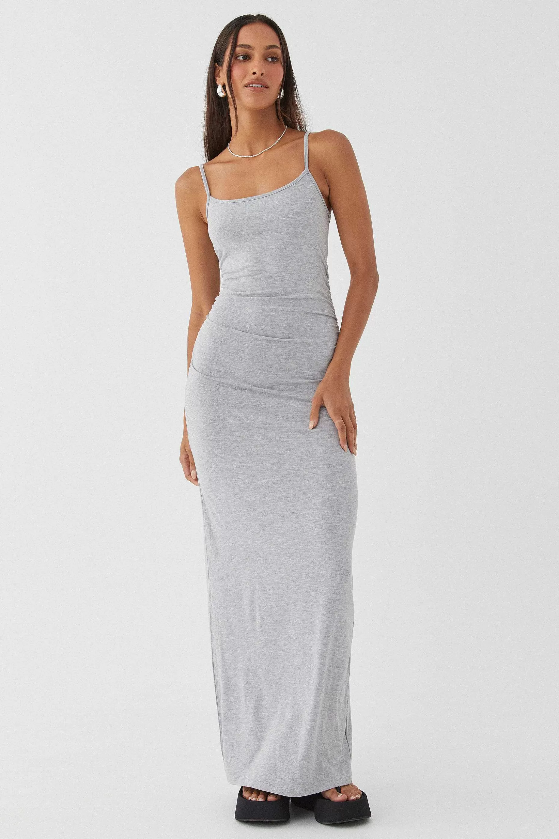 Supre Soft Strappy Ruched Maxi Dress<Women Maxi Dresses