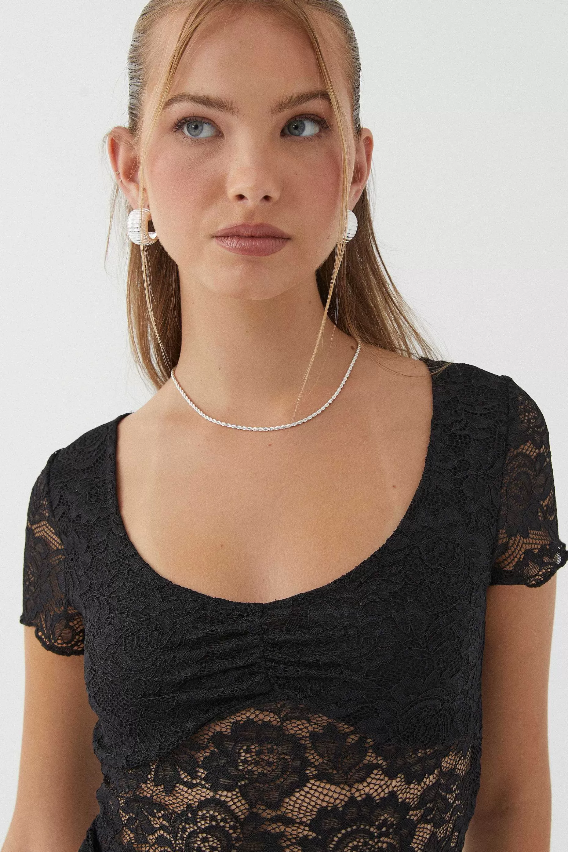 Supre Tessa Lace Tee<Women T Shirts