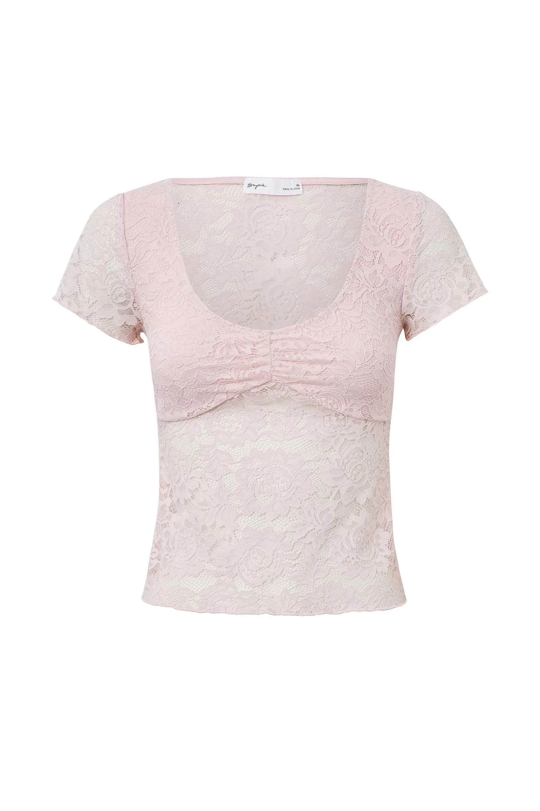 Supre Tessa Lace Tee<Women T Shirts